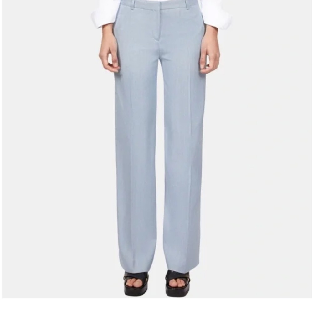 The Kooples Sky Blue Women's Trousers - Picture 1 of 3